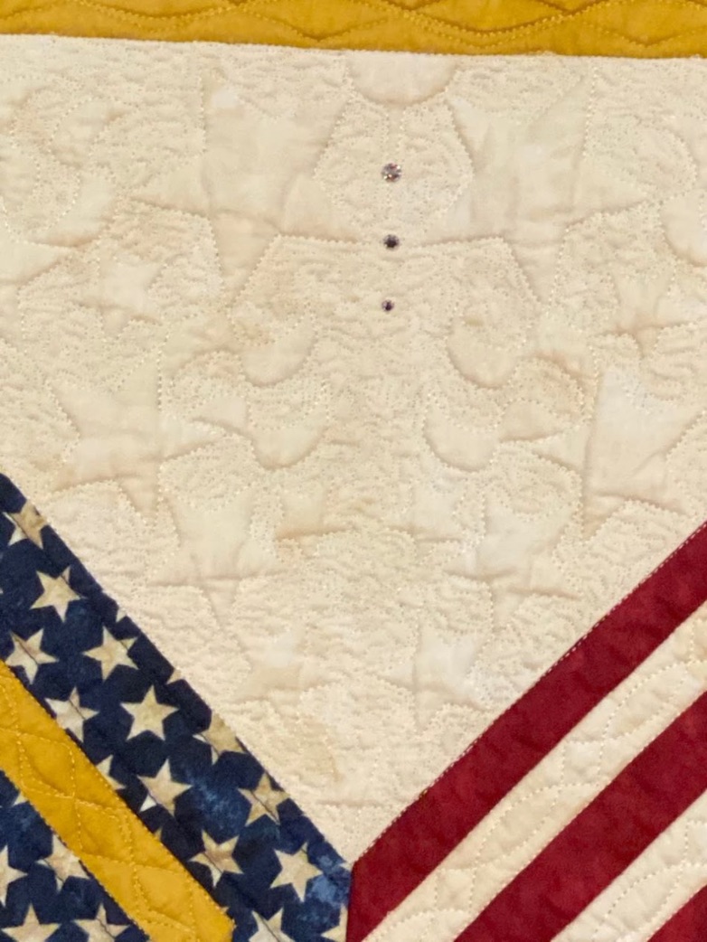 "Proud to Be American" by Jaki Wensel-Rowe with Julie Harris - Detail 3